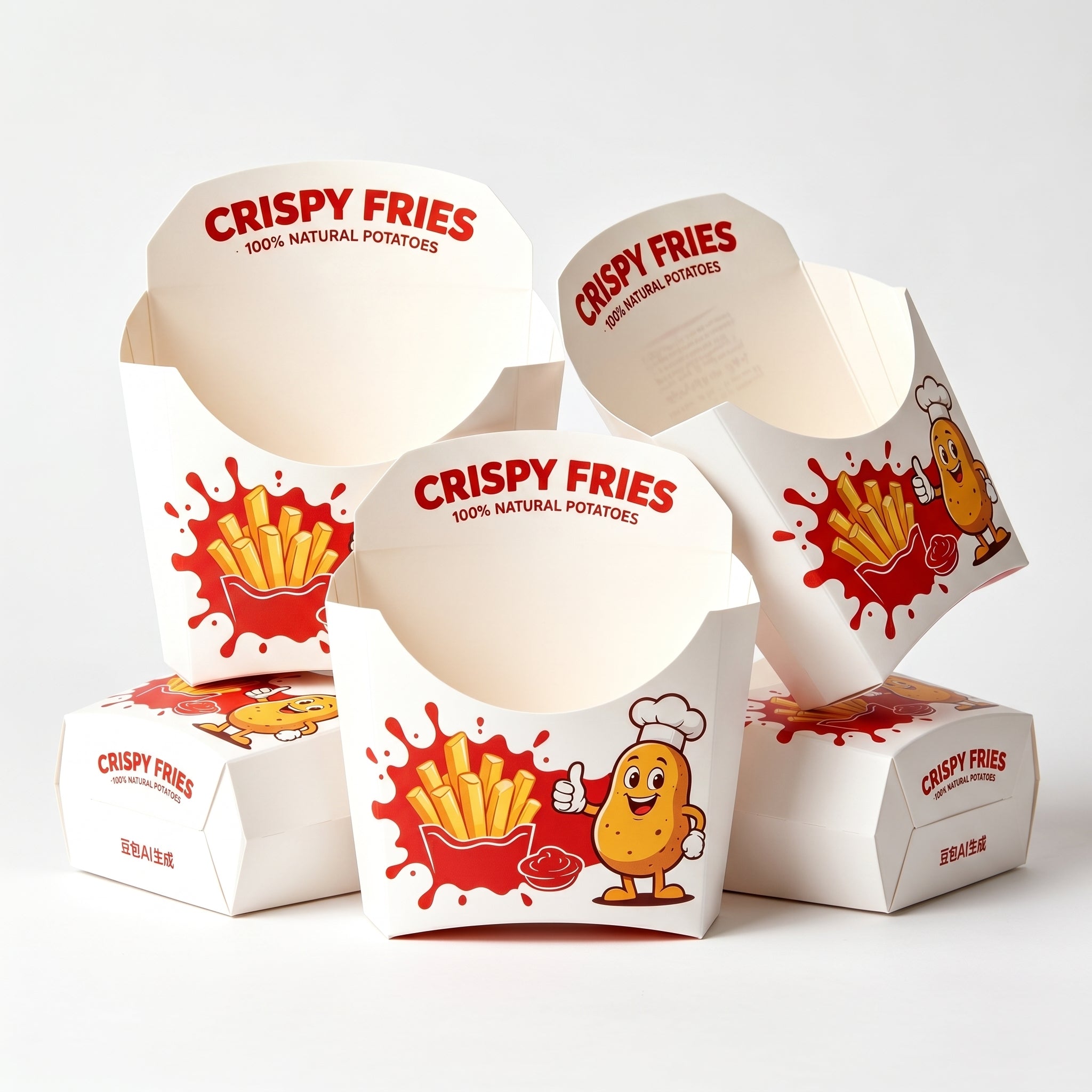 French fries box