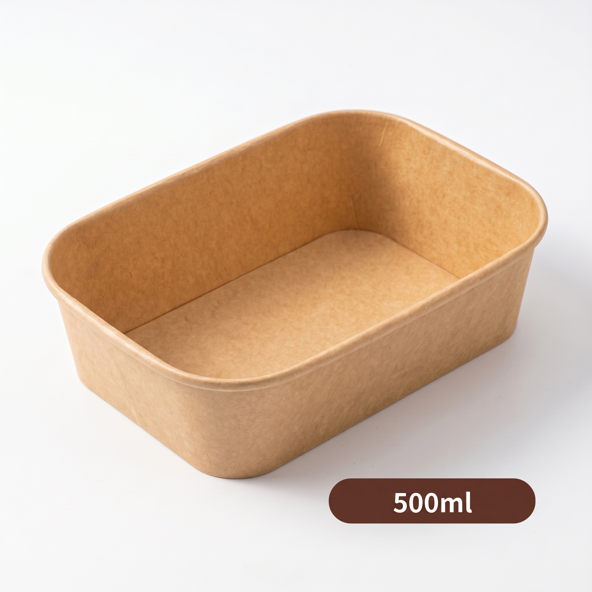 Kraft paper grid paper bowl
