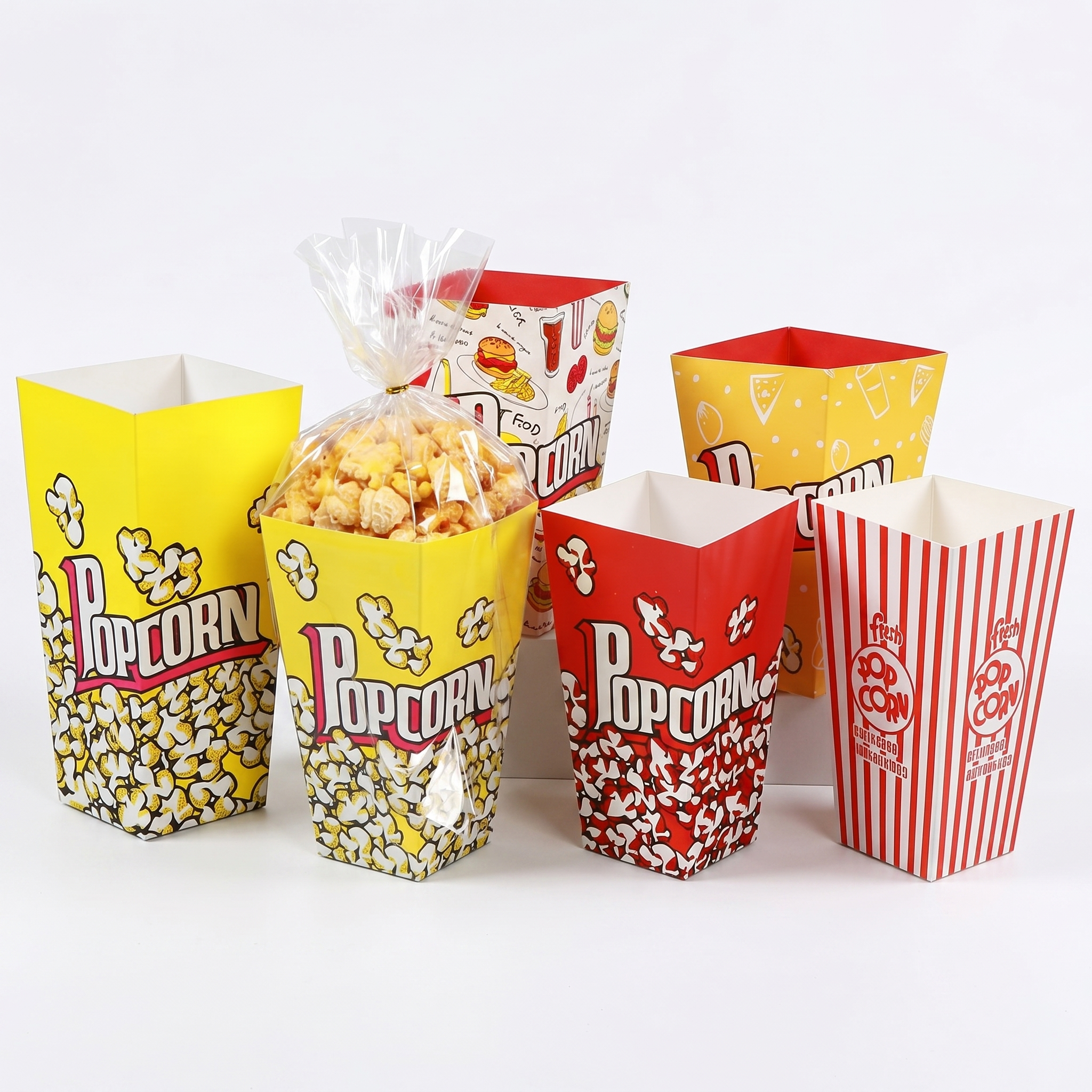 Premium Popcorn Packing Box